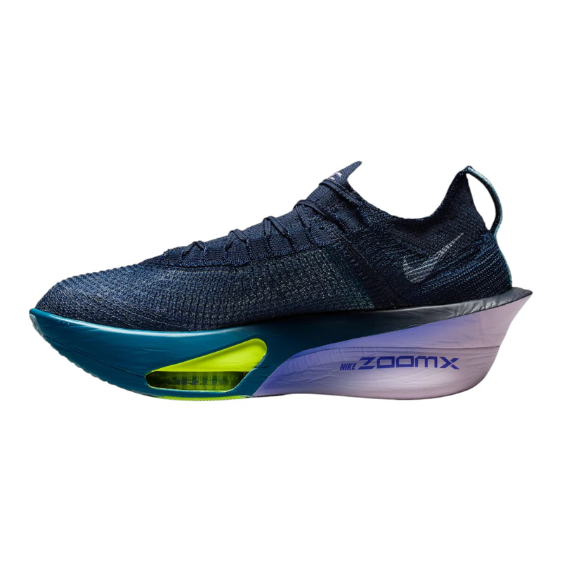 Nike Alpha Fly 3 Navy Blue Road Running Shoes Nike: Navy Alphafly 3 Sneakers | SSENSE China main image 3