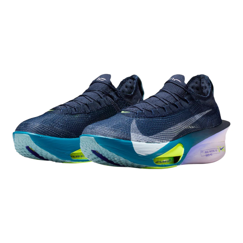 Nike Alpha Fly 3 Navy Blue Road Running Shoes Nike: Navy Alphafly 3 Sneakers | SSENSE China main image 4