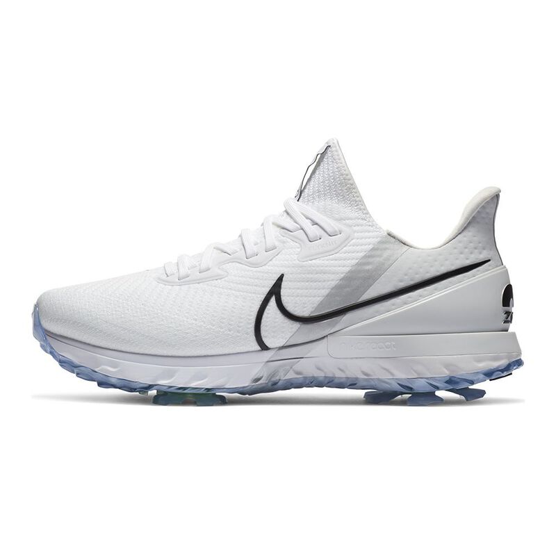 Nike Air Zoom Infinity Tour Golf Shoes (White/Black/Photon Dust/Mtlc P