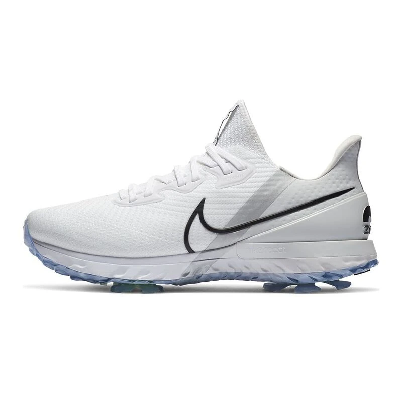 Nike Air Zoom Infinity Tour Golf Shoes (White/Black/Photon Dust/Mtlc P