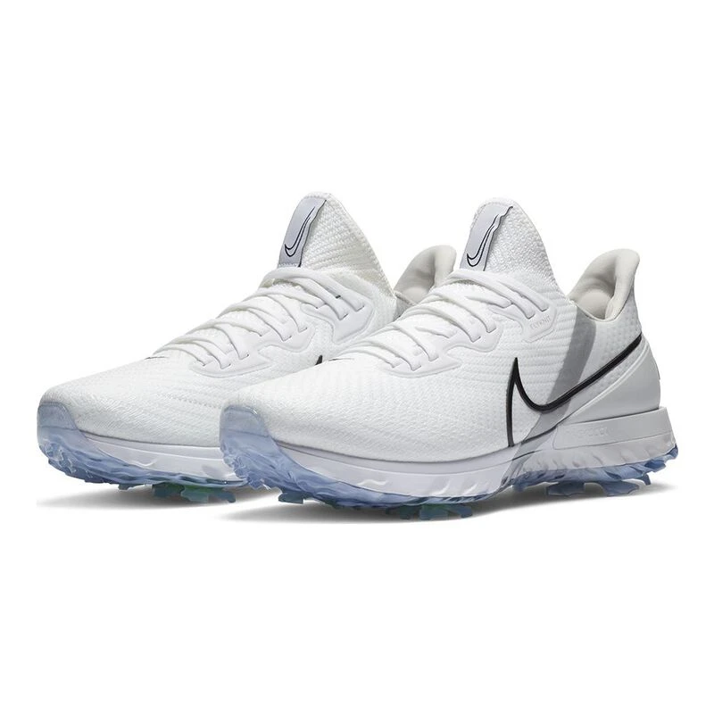Nike Air Zoom Infinity Tour Golf Shoes (White/Black/Photon Dust/Mtlc P