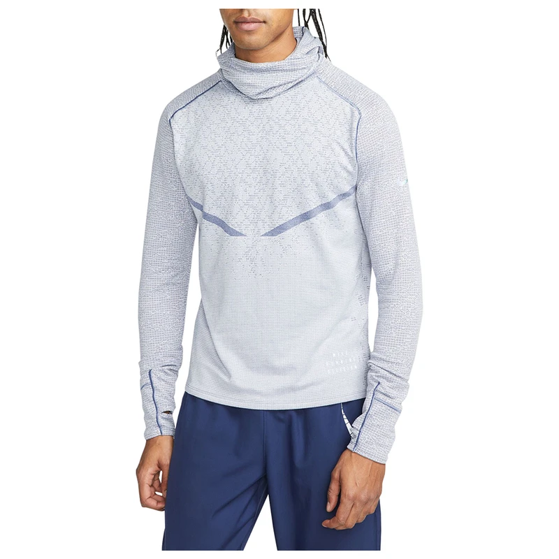 Nike Mens Therma-Fit ADV Run Division Pinnacle T-Shirt (Midnight Navy/