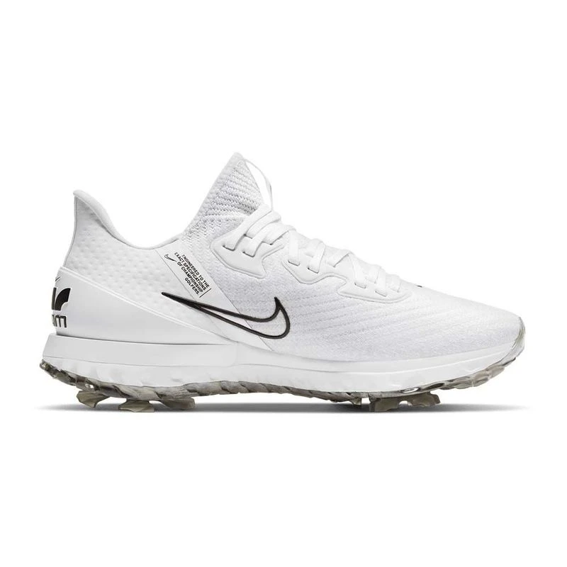 Nike Air Zoom Infinity Tour Golf Shoes (White/Black/Platinum Tint/Volt