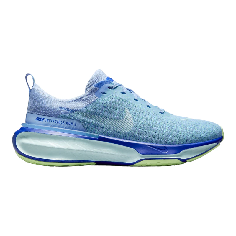 s*n様 NIKE ZOOMX INVINCIBLE RUN FK 3 Nike Mens Zoomx Invincible Run FK 3 Running Shoes (Blue) | Sportpursui