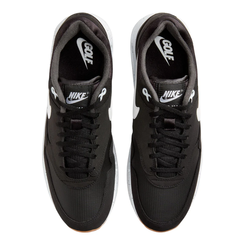 Nike Mens Air Max 1 '86 OG G Golf Shoes (Black/White-Anthracite-Gum Me