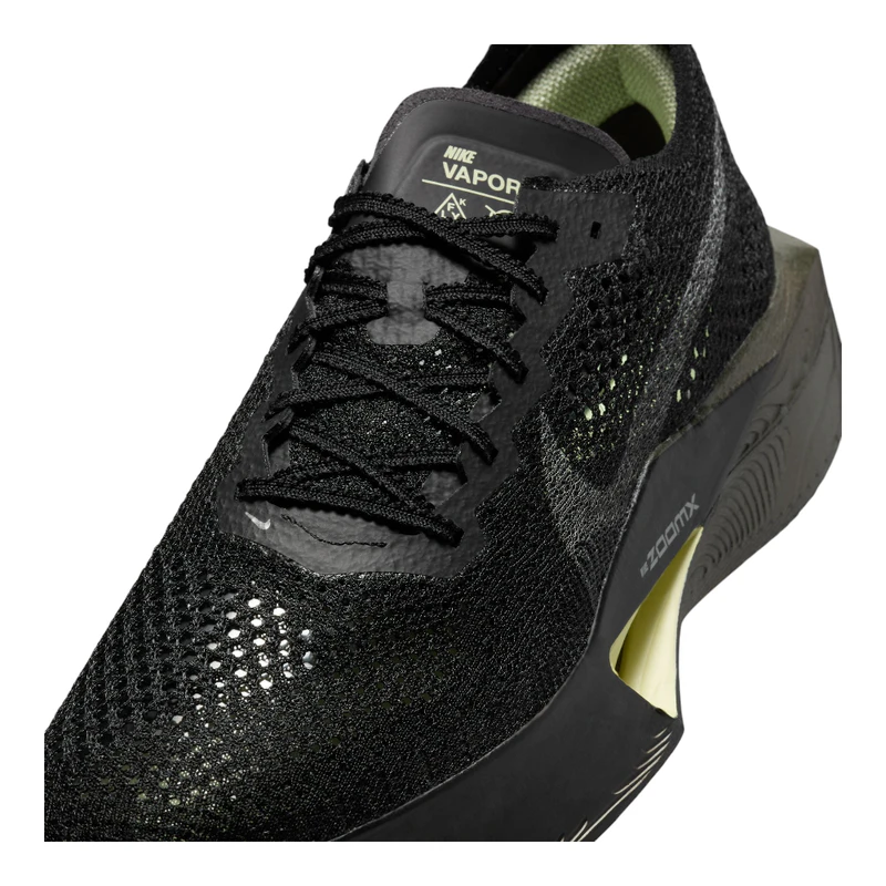Nike Mens Zoomx Vaporfly Next% 3 FK Running Shoes (Black/Mtlc Medium A