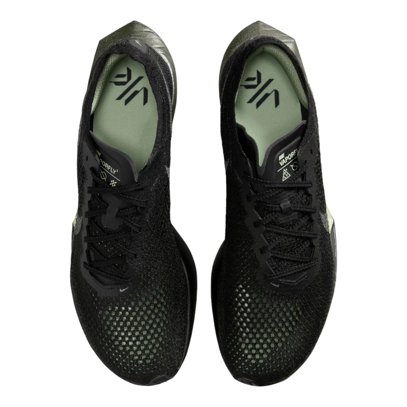 Nike Mens Zoomx Vaporfly Next% 3 FK Running Shoes (Black/Mtlc Medium A
