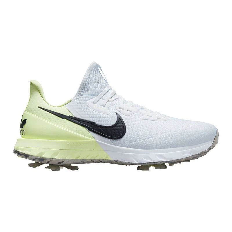 Nike Air Zoom Infinity Tour Golf Shoes (White/Black/Barely Volt/Volt)