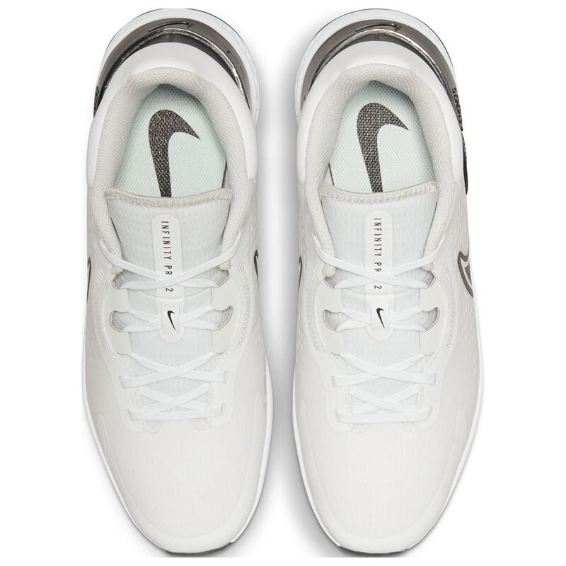 Nike Mens Infinity Pro 2 Golf Shoes (White/Black/Photon Dust/Igloo) |