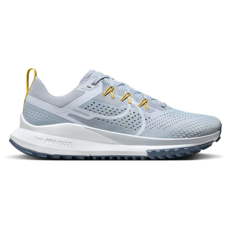 Nike Mens Pegasus Trail 4 Running Shoes (Wolf Grey/Pure Platinum/Satur