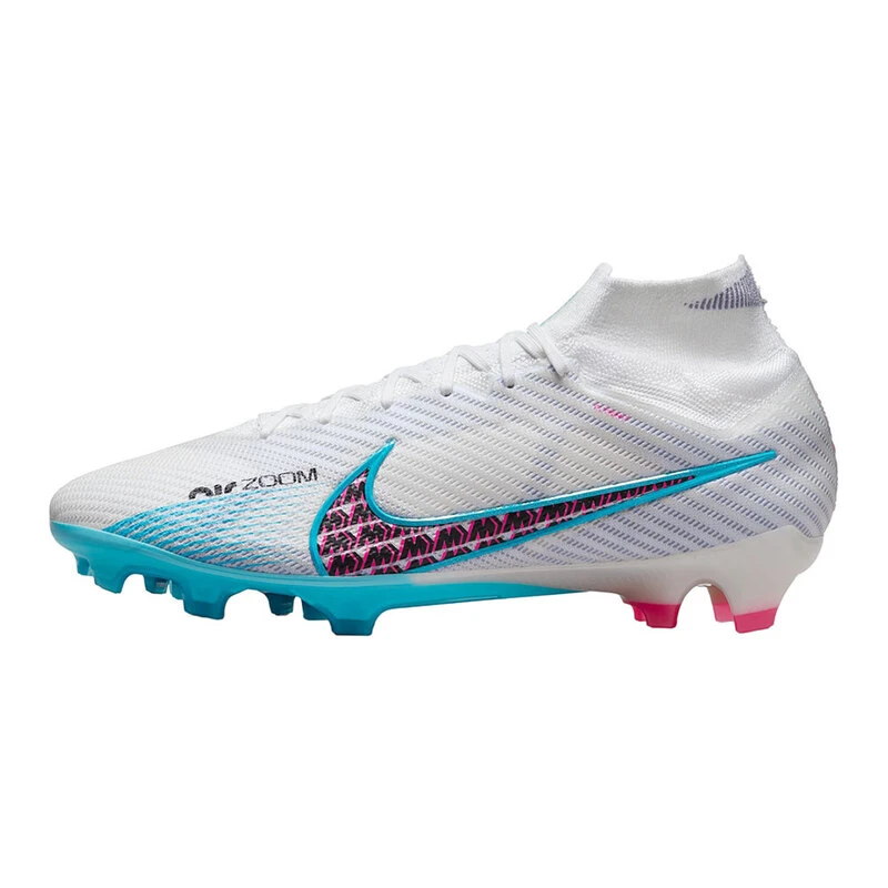 Crampons de Football Americain Adidas Adizero MD Moulés Blanc