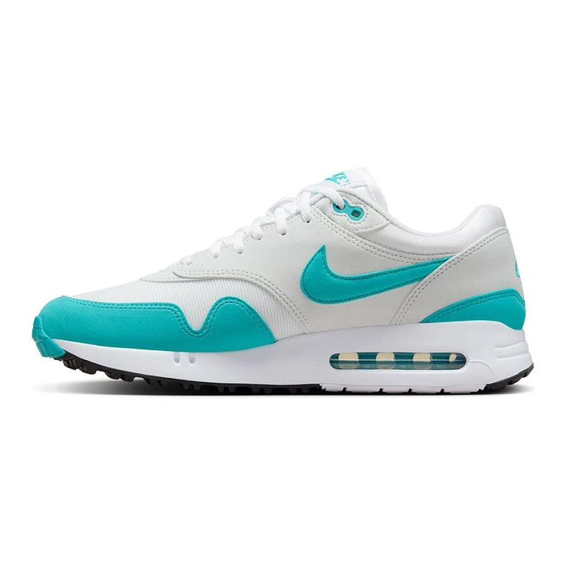NIKE GOLF AIR MAX 1 86 OG 28cm ターコイズ Nike Mens Air Max 1 '86 OG G Golf Shoes (White/Dusty Cactus Pure Plati