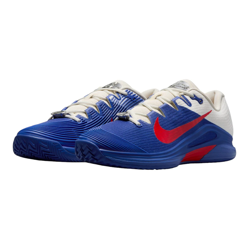 Nike Mens Zoom Vapor 12 Clay PRM RG Clay Tennis Shoes (Deep Night/Lt C