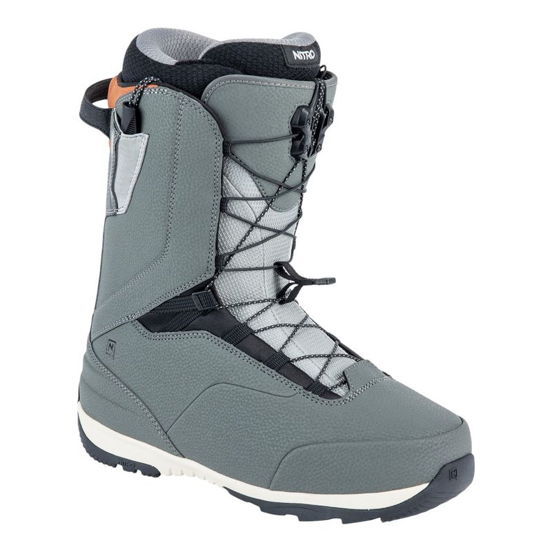 Nitro Mens Profile Step On Tls Snowboard Boots (Charcoal) | Sportpursu