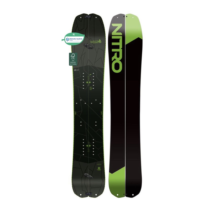 Nitro Mens Alternator X Volcom Snowboard (Board) | Sportpursuit.com
