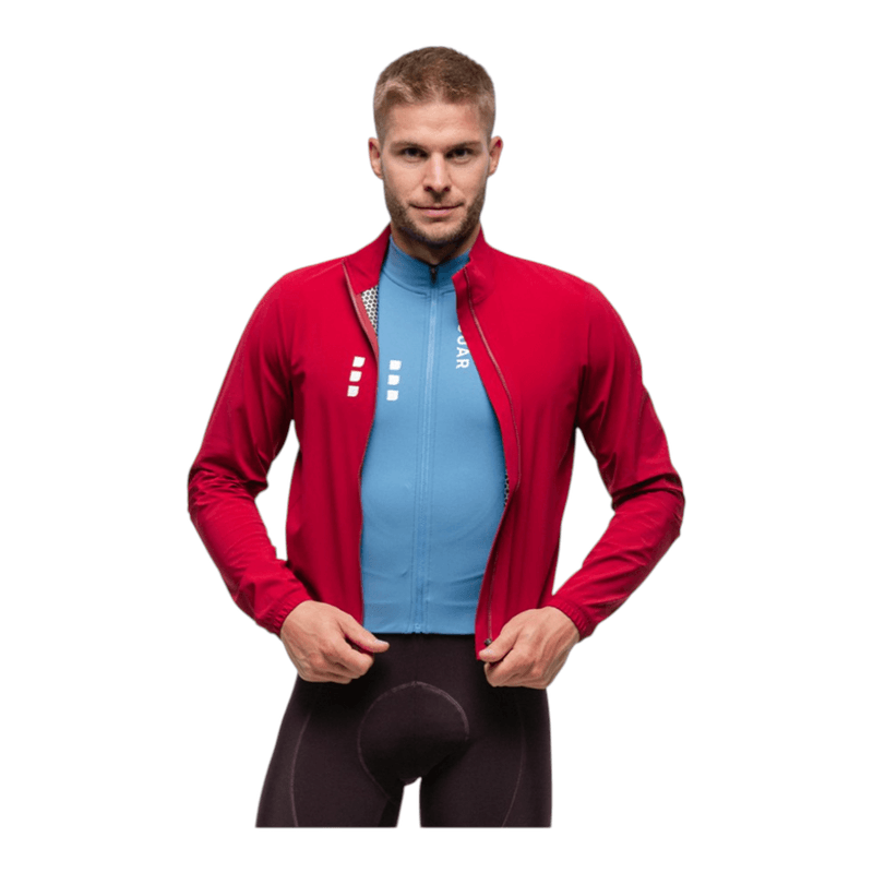 Rapha Mens Pro Team Insulated Jacket (Red/Dark Red) | Sportpursuit.com