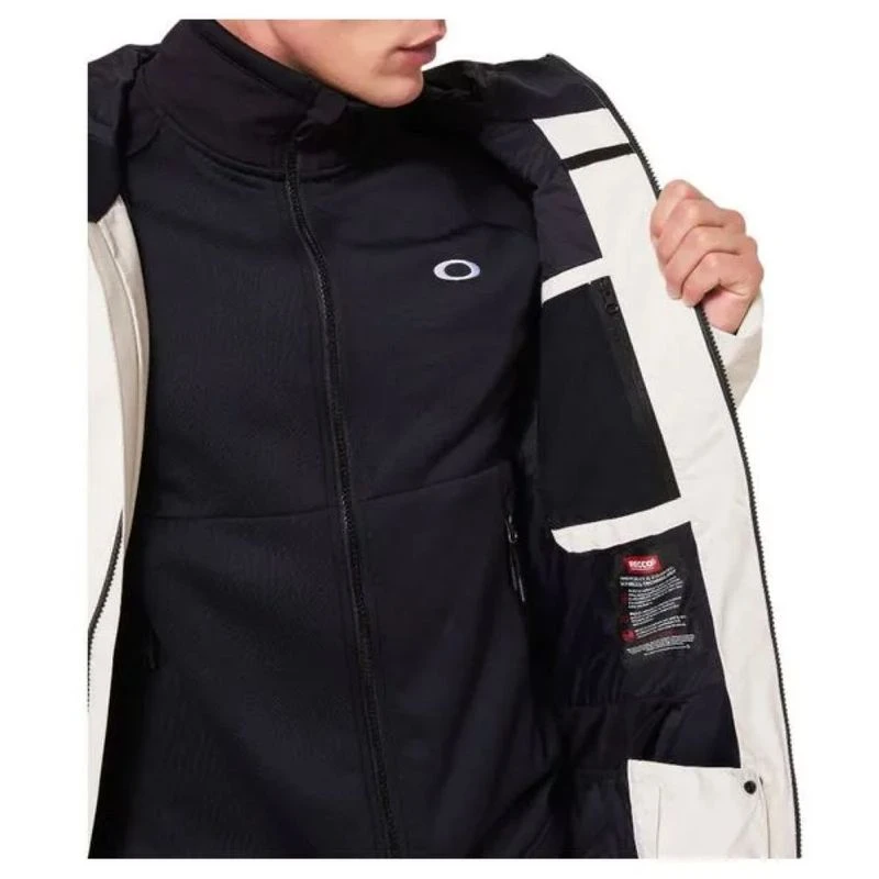 Oakley Mens Unbound Gore-Tex Shell 2.0 Jacket (White) | Sportpursuit.c
