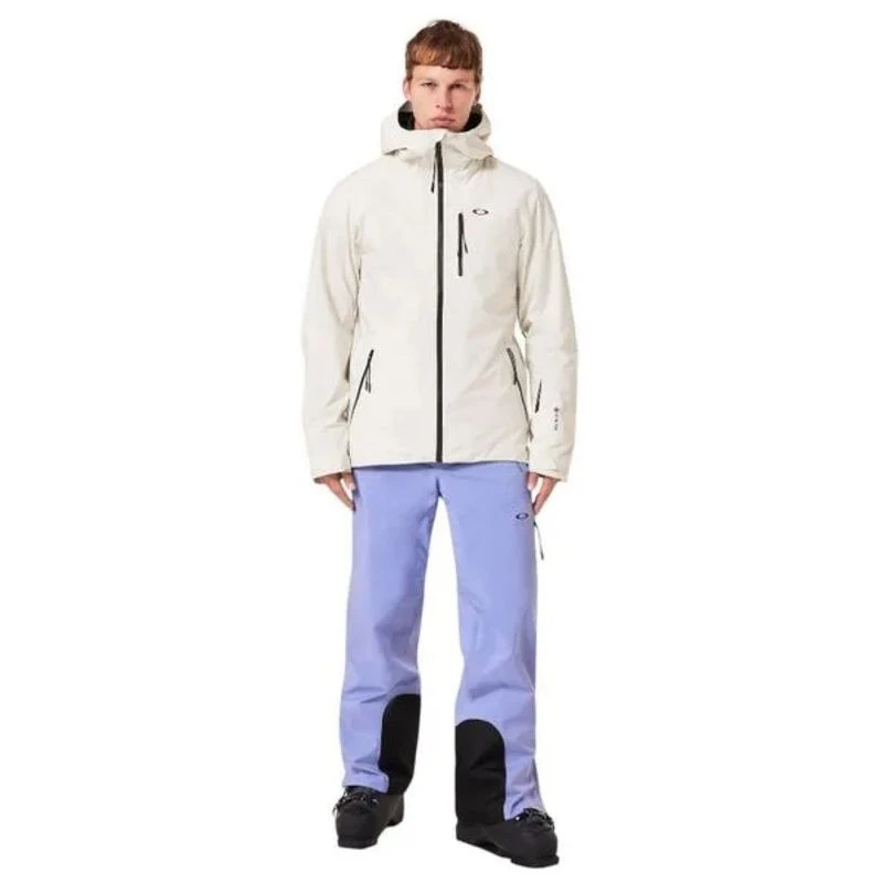 Oakley Mens Unbound Gore-Tex Shell 2.0 Jacket (White) | Sportpursuit.c