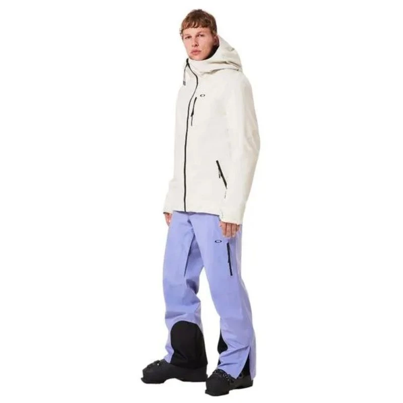 Oakley Mens Unbound Gore-Tex Shell 2.0 Jacket (White) | Sportpursuit.c