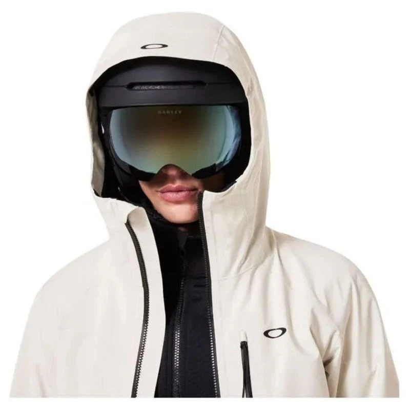 Oakley Mens Unbound Gore-Tex Shell 2.0 Jacket (White) | Sportpursuit.c