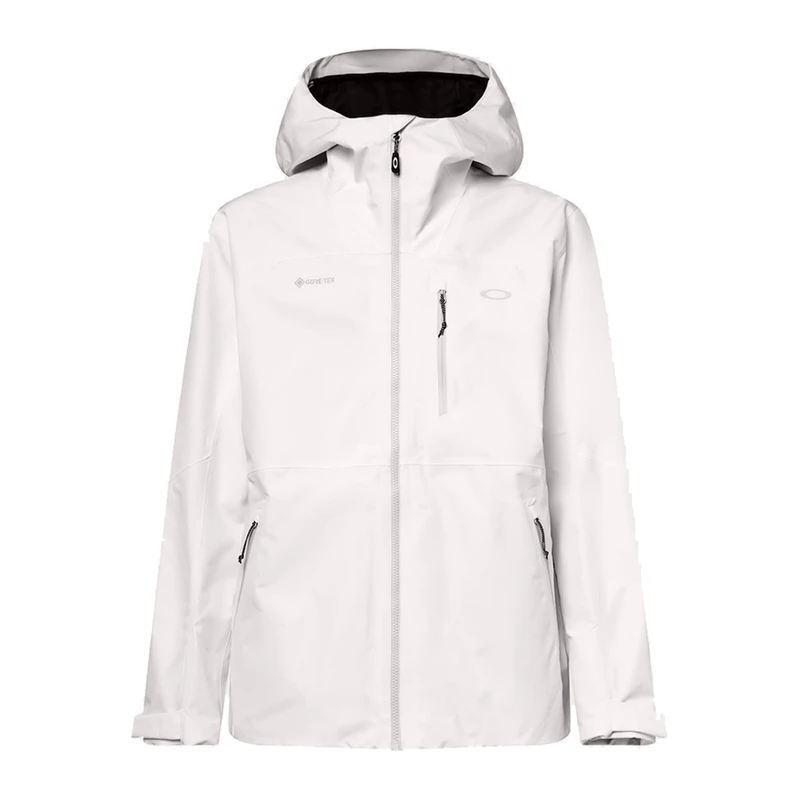 Oakley Mens Unbound Gore-Tex Shell Jacket (White) | Sportpursuit.com