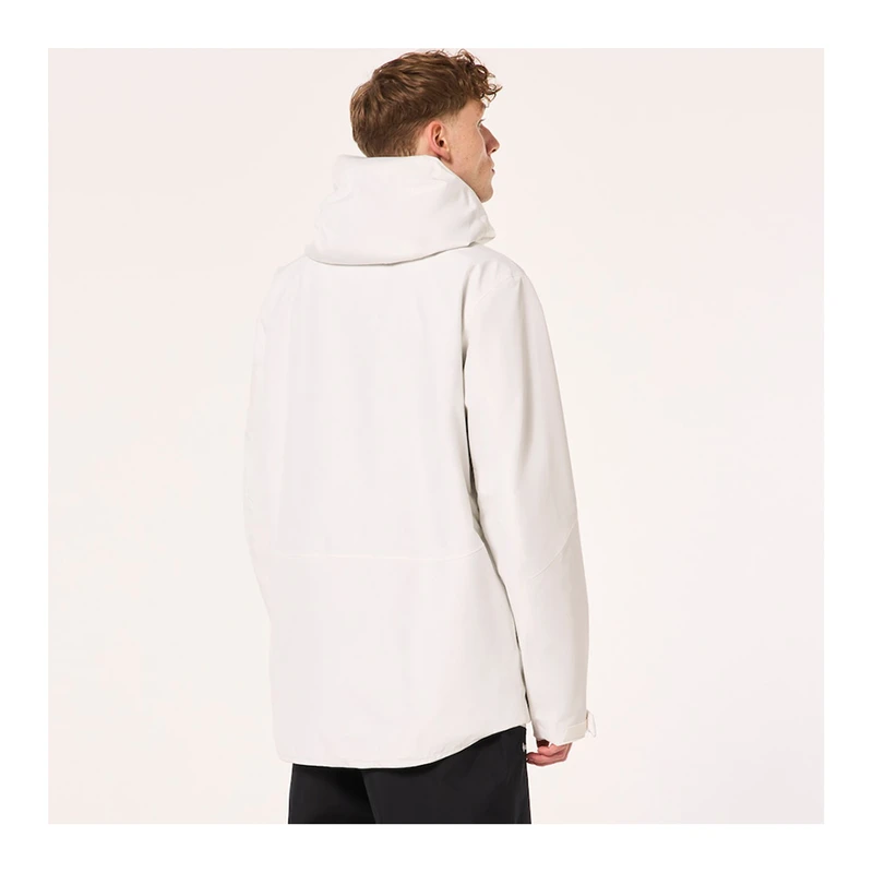 Oakley Mens Unbound Gore-Tex Shell Jacket (White) | Sportpursuit.com