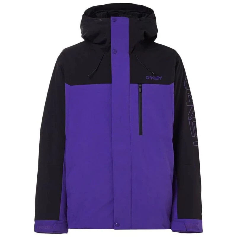 オークリー スノーボードジャケット TNP BZI 紫黒 XLサイズ Oakley TNP TBT Men's Shell Jacket - Ultra Purple/Blackout, Size X