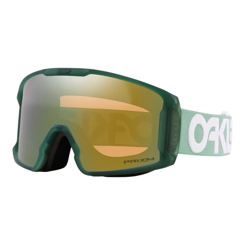 Oakley Line Miner Ski & Snowboarding Goggles (Green) | Sportpursuit.co