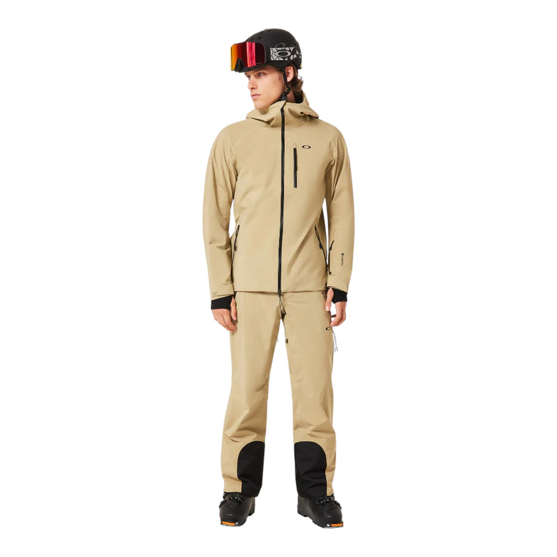 Oakley Mens Unbound GTX 2.0 Ski Jacket (Brown) | Sportpursuit.com