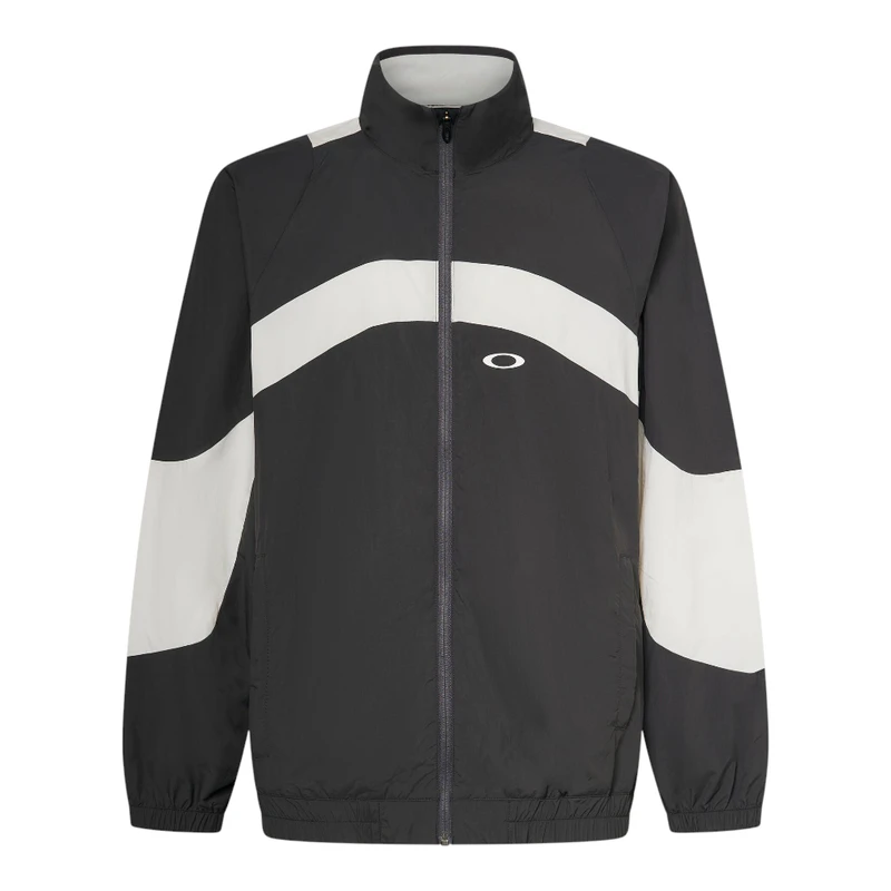 Oakley Mens Enhance Aclife Windproof Jacket (Black) | Sportpursuit.com