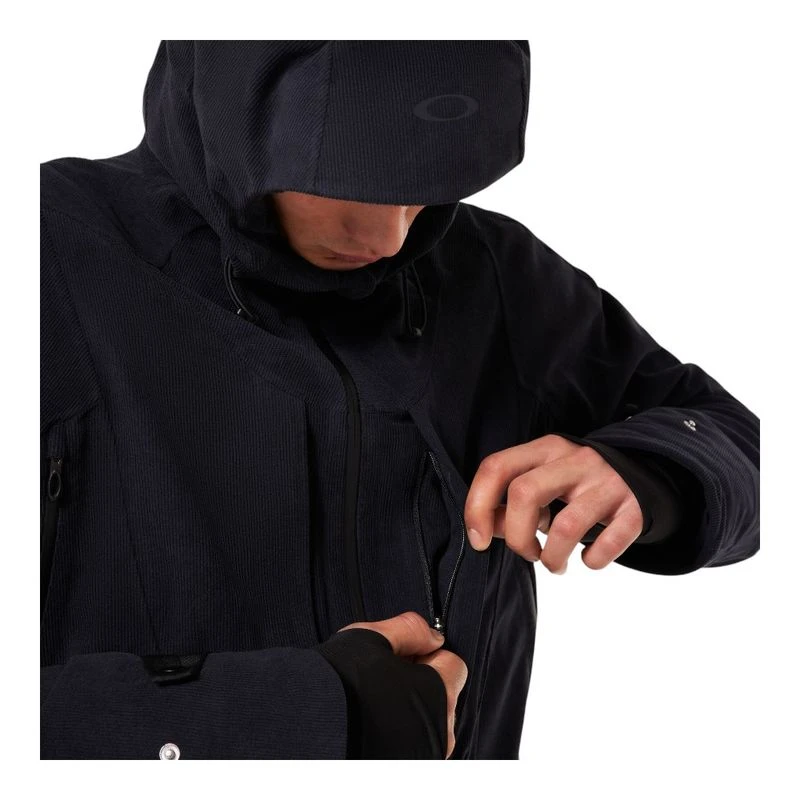Oakley Mens Latitude Flex Tech Jacket (Black) | Sportpursuit.com