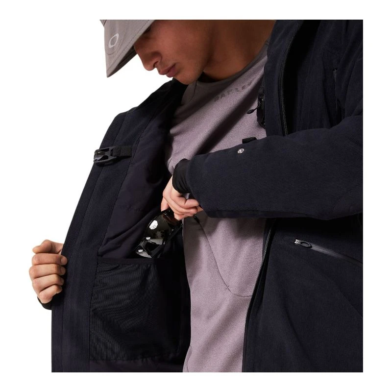 Oakley Mens Latitude Flex Tech Jacket (Black) | Sportpursuit.com