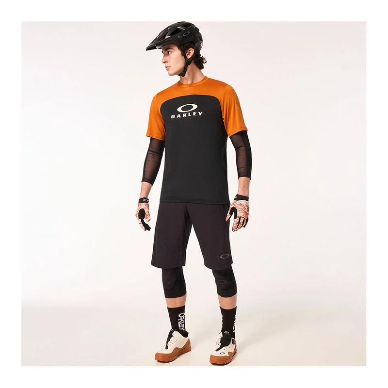 Oakley Ridestore Oakley Mens Free Ride RC SS Jersey (Yellow) | Sportpursuit.com
