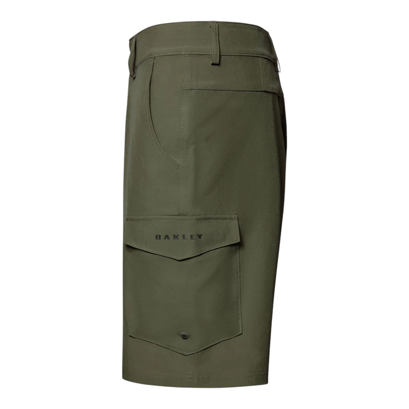 Oakley Mens Hybrid Cargo 21 Shorts (Green) | Sportpursuit.com
