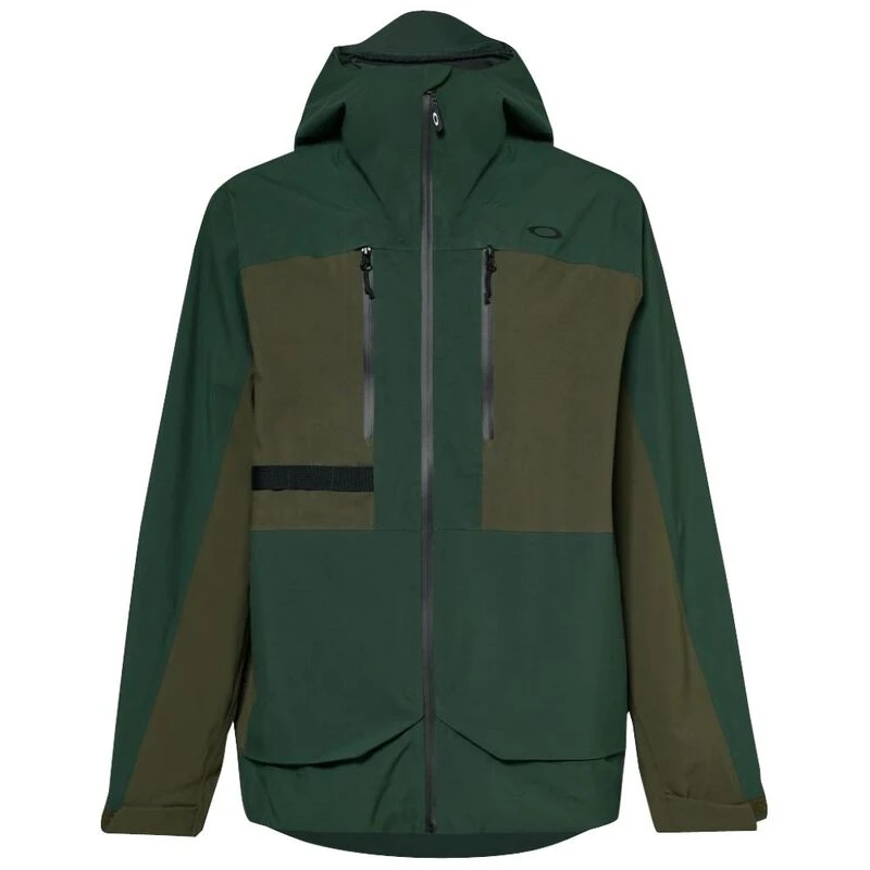Oakley Mens TC Earth Shell Ski Jacket (New Dark Brush/Hunter Green) | Oakley Mens TC Earth Shell Ski Jacket (New Dark Brush/Hunter Green) |