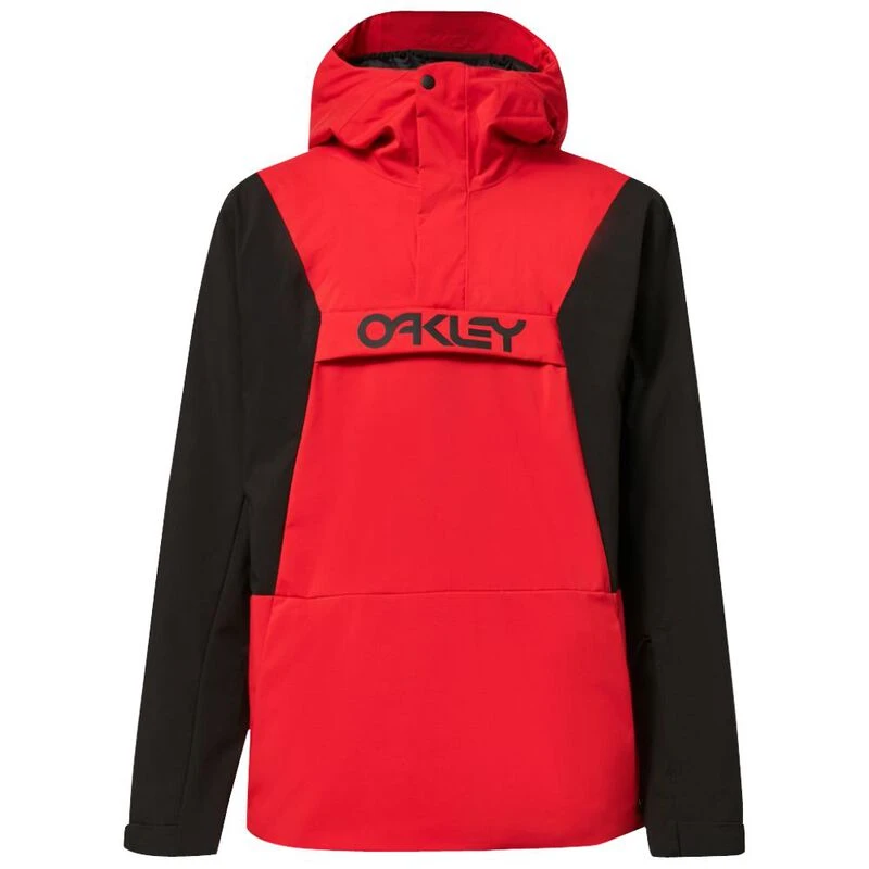 PWA PACK AND DROP ANORAK（XL/RED） Oakley Mens TNP TBT Anorak Ski Jacket (Red Line/Blackout) | Sportpursu