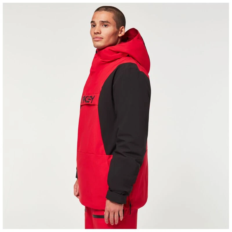 Oakley Mens TNP TBT Anorak Ski Jacket (Red Line/Blackout) | Sportpursu