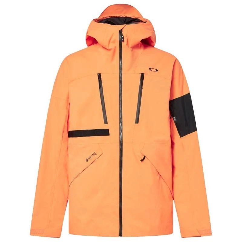 Oakley Mens Bowls Gore-Tex Pro Shell Jacket (Soft Orange) | Sportpursu