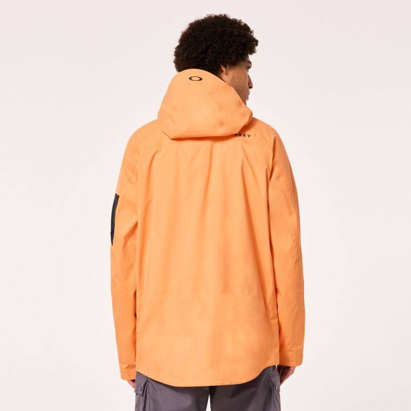 Oakley Mens Bowls Gore-Tex Pro Shell Jacket (Soft Orange) | Sportpursu
