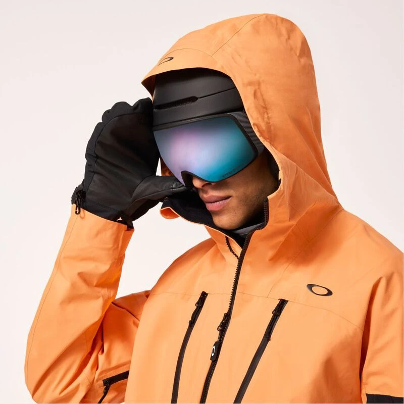 Oakley Mens Bowls Gore-Tex Pro Shell Jacket (Soft Orange) | Sportpursu