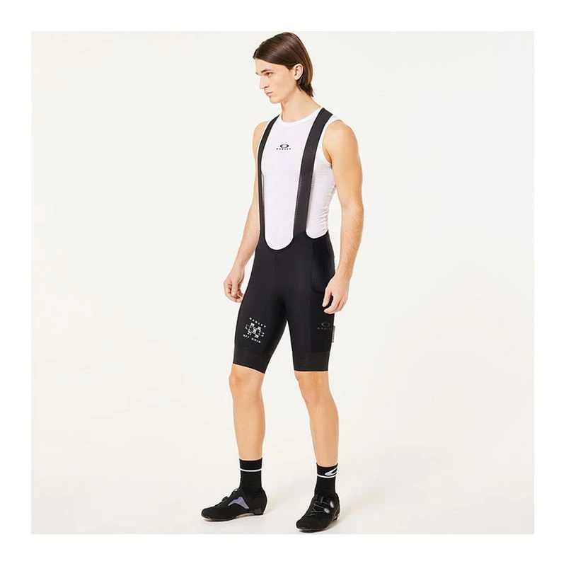Oakley Mens Off Grid Cargo Bib Bib Shorts (Black) | Sportpursuit.com