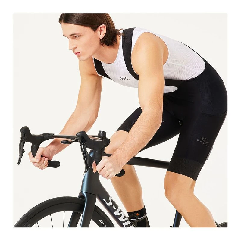 Oakley Mens Off Grid Cargo Bib Bib Shorts (Black) | Sportpursuit.com