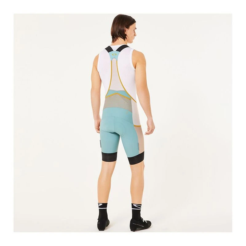 Oakley Mens Off Grid Cargo Bib Bib Shorts (Blue) | Sportpursuit.com