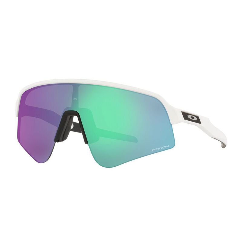 Oakley Mens Sphaera Slash Sport Sunglasses (White) | Sportpursuit.com