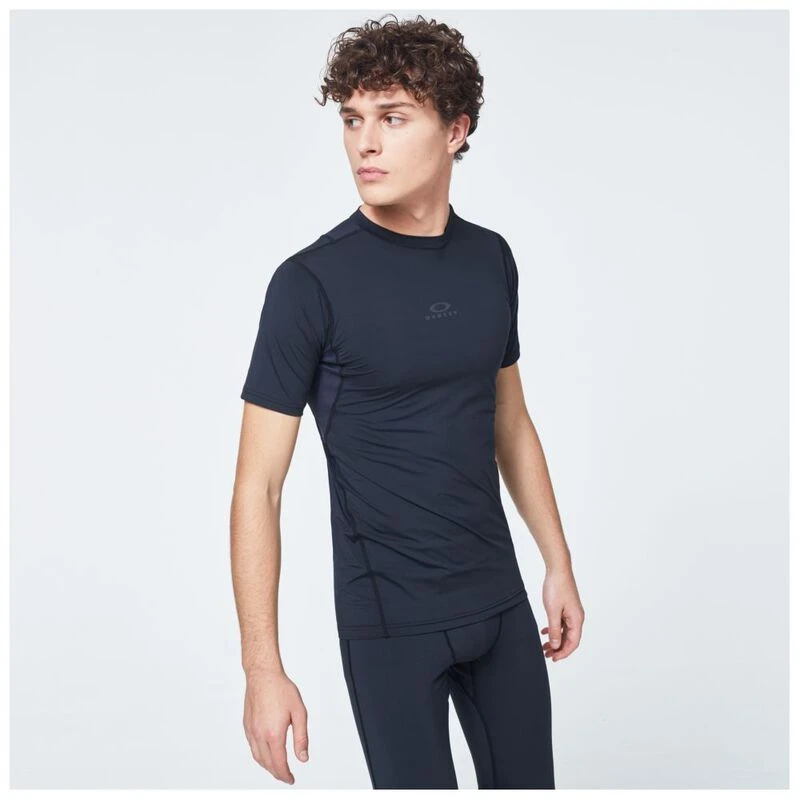 Oakley Mens Foundational Training Long-Sleeve T-Shirt (Blackout) | Spo