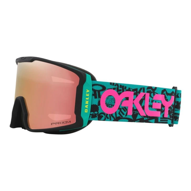 Oakley Line Miner L Ski & Snowboarding Goggles (Pink) | Sportpursuit.c