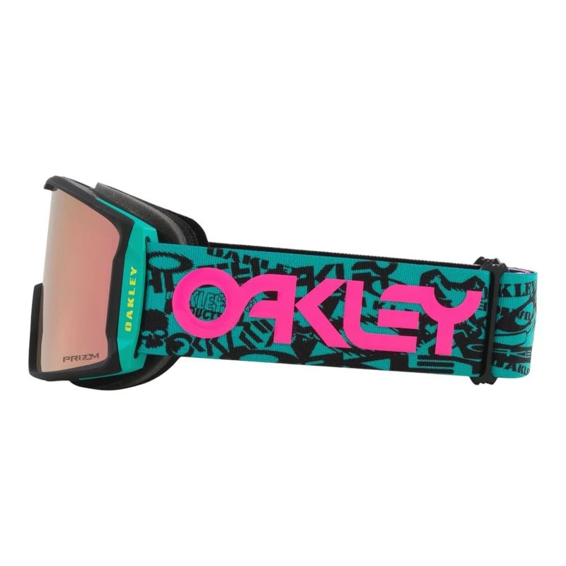 Oakley Line Miner L Ski & Snowboarding Goggles (Pink) | Sportpursuit.c