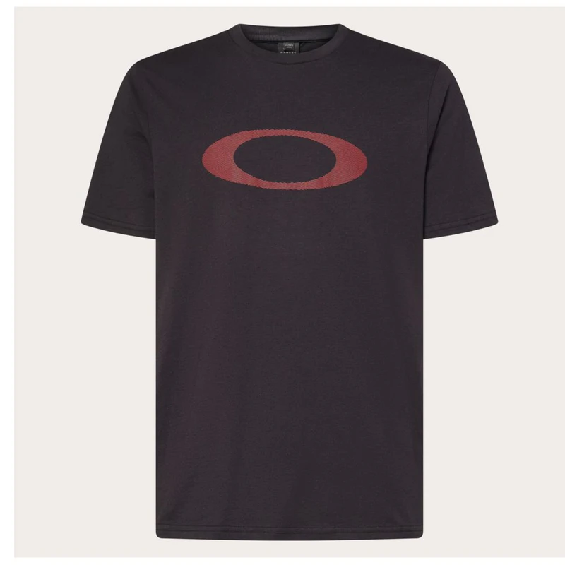 Oakley Mens Waves Ellipse Short-Sleeve T-Shirt (Black) | Sportpursuit.