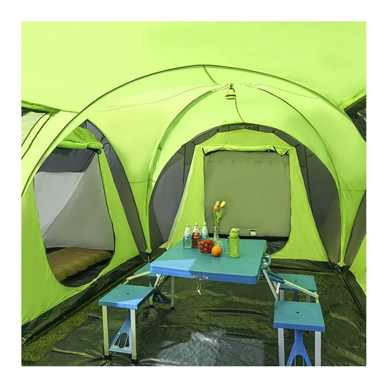 KingCamp Tente de Camping surdimensionnée (KT2002_Bleu/Gris KingCamp Tente de Camping surdimensionnée (KT2002_Bleu/Gris