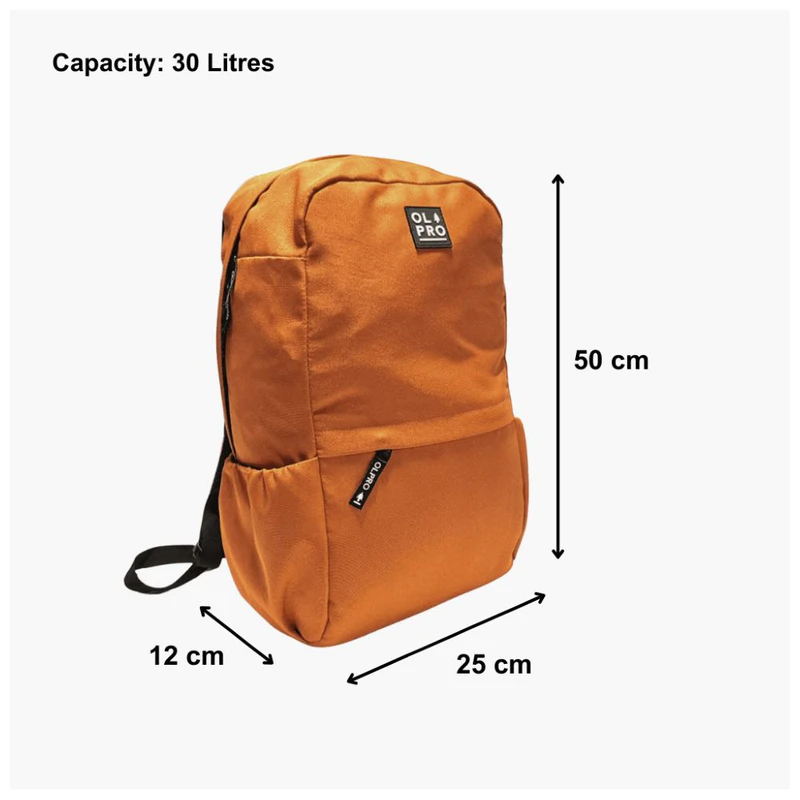 Olpro Waterproof Rucksack Olpro Rucksack 30L Rucksack (Orange) | Sportpursuit.com